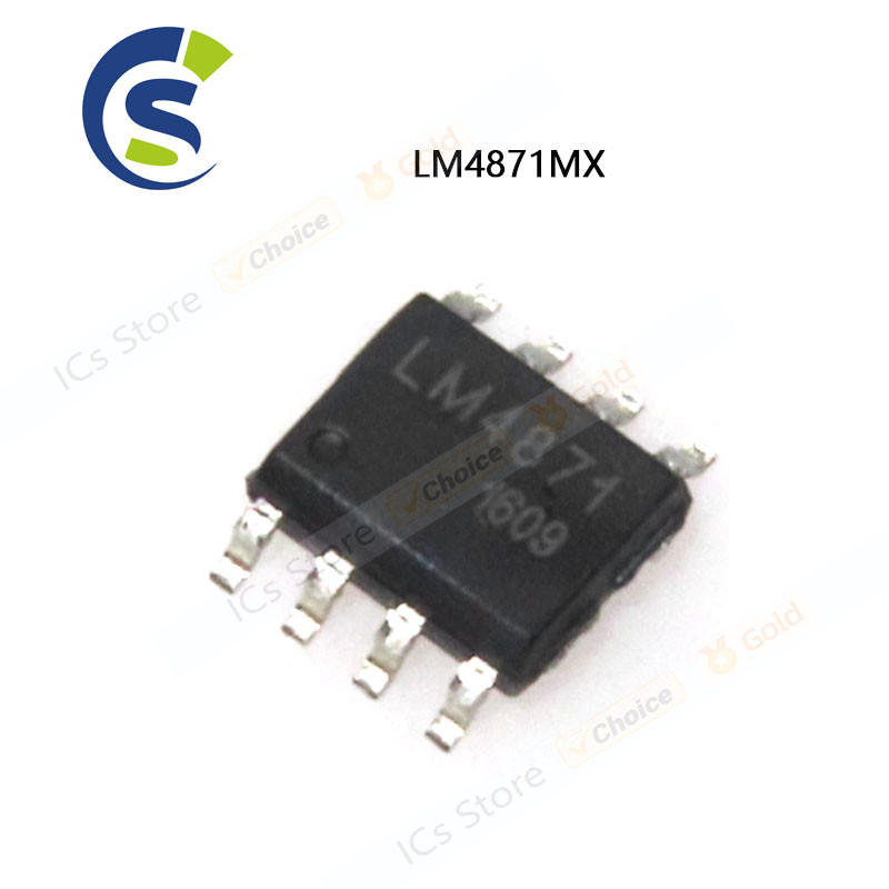 10 ชิ้นใหม่และต้นฉบับ LM4871 SOP 4871 SOP-8 LM4871MX