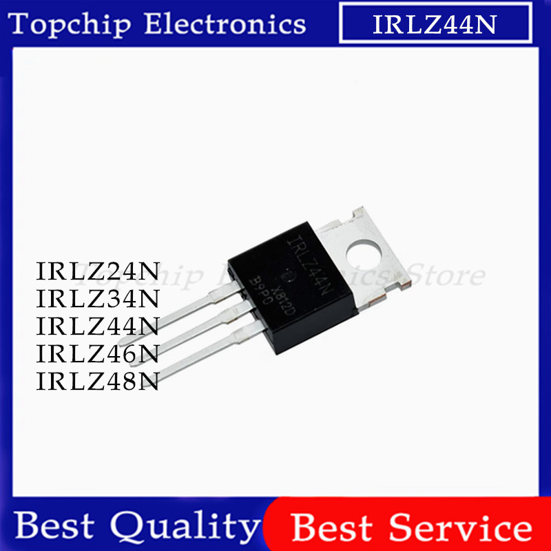 ยี่ห้อใหม่ 10 ชิ้น IRLZ44N TO-220 IRLZ44 IRLZ44NPBF IRLZ24N IRLZ34N IRLZ46N IRLZ48N TO220 IRLZ24 IRL