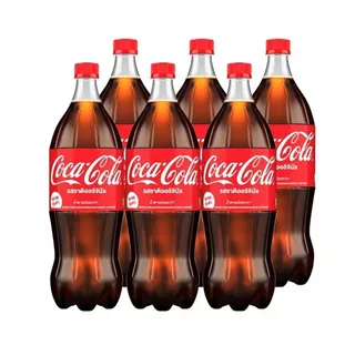 [สินค้าส่งด่วน] โค้ก น้ำอัดลม รสออริจินัล สูตรน้ำตาลน้อยกว่า 1.95ลิตร แพ็ค 6