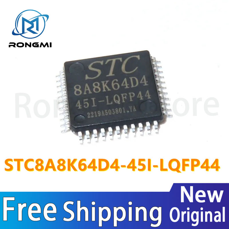 1 ชิ้น/ล็อตใหม่ STC8A8K64D4-45I-LQFP44 STC8A8K64D4 8A8K64D4 ในสต็อก LQFP44 จุดข้อดี