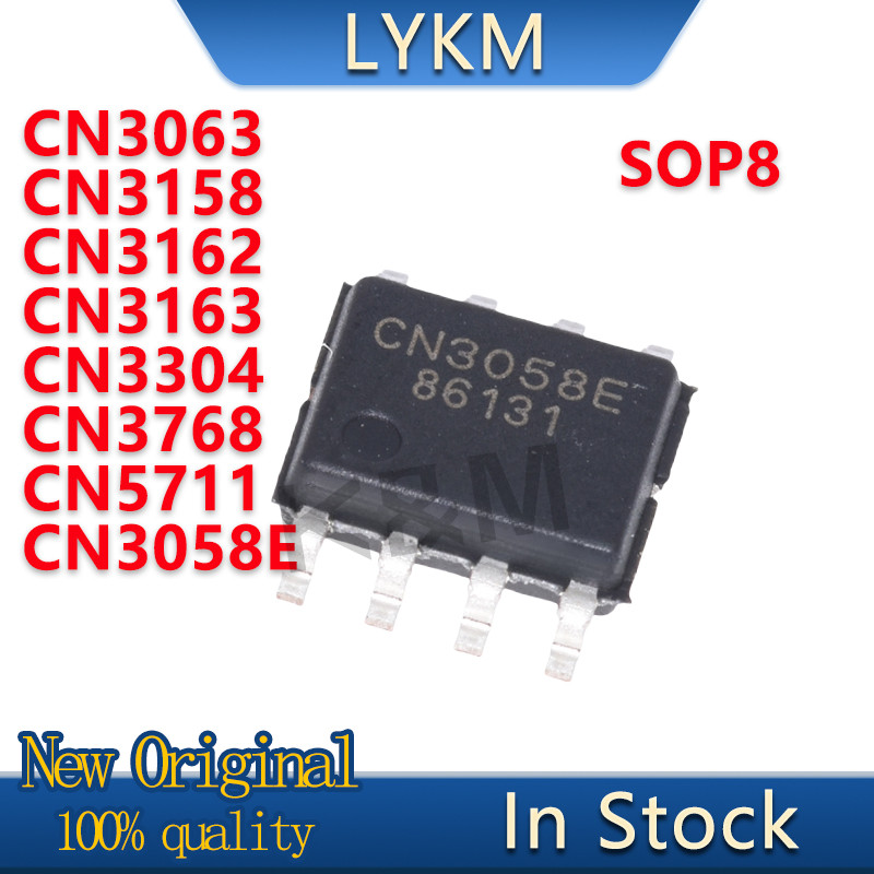 10/PCS ใหม่ Original CN3058E CN3768 CN3063 CN5711 CN3158 CN3162 CN3163 CN3304 SOP8 แบตเตอรี่การจัดกา