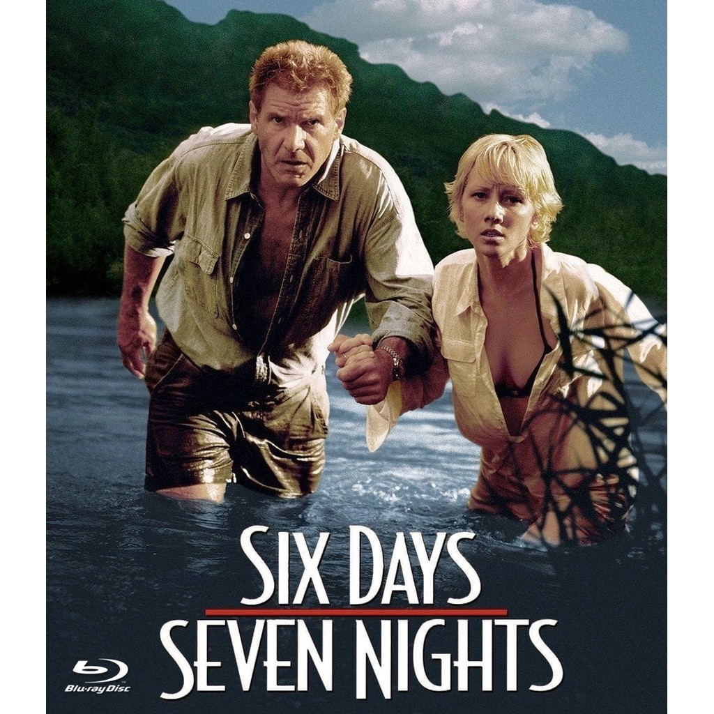 Six Days Seven Nights (1998) บลูเรย์ Blu-ray ⭐6.1/10 Anne Heche
