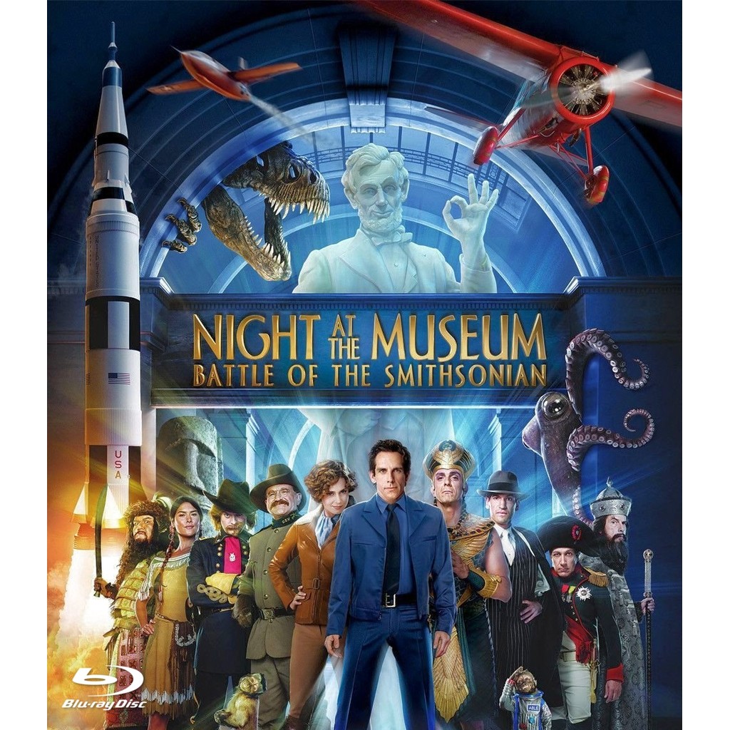 Night at the Museum: Battle of the Smithsonian (2009) บลูเรย์ Blu-ray ⭐6.1/10 Ben Stiller