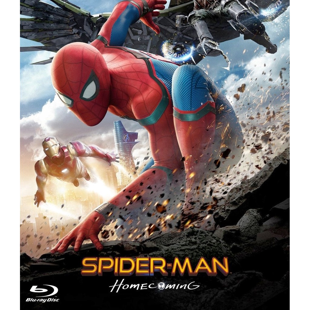 Spider-Man: Homecoming (2017) บลูเรย์ Blu-ray ⭐7.3/10 Tom Holland