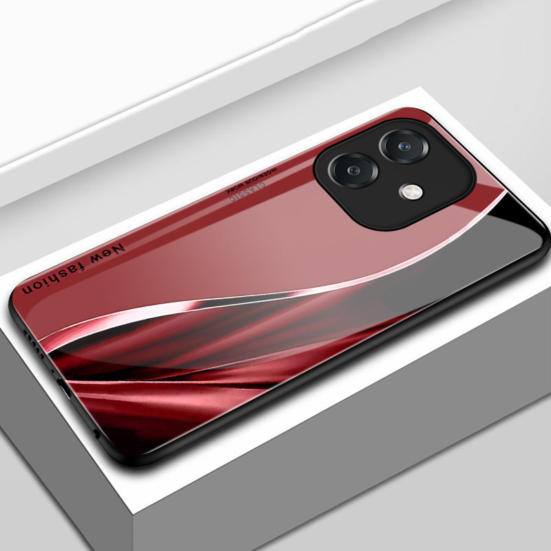 เคสสำหรับ OPPO A3 4G A3 5G A3X 4G A3X 5G A40 4G A60 5G เคสโทรศัพท์เส้นเปลือกแก้วกันกระแทก