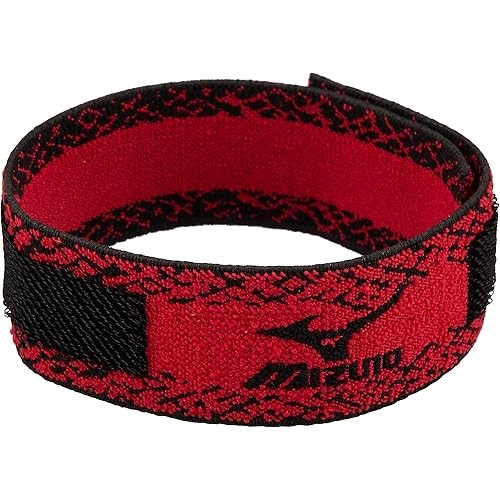 Mizuno Baseball Unisex Junior Stocking Band 12Jy6S04 Size: 30 X 320Mm สีแดง
