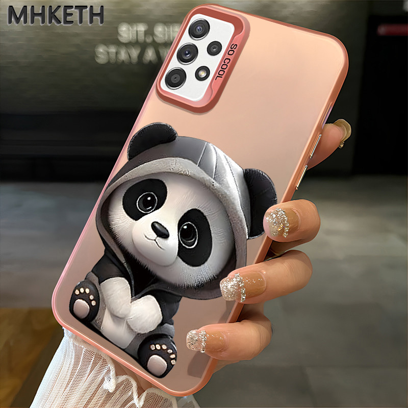 MHKETH เคสสำหรับ Samsung A52 4G A52 5G  A52s 5G A51 M40S A50 A50S A53 5G A54 5G เคสแพนด้าการ์ตูนน่ารักเคสโทรศัพท์มีลาย - รูปที่ 2