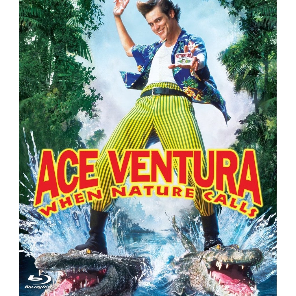 Ace Ventura When Nature Calls เอซ เวนทูร่า 2 ซูเปอร์เก๊กกวนเทวดา (1995) บลูเรย์ Blu-ray ⭐6.3/10 Jim Carrey