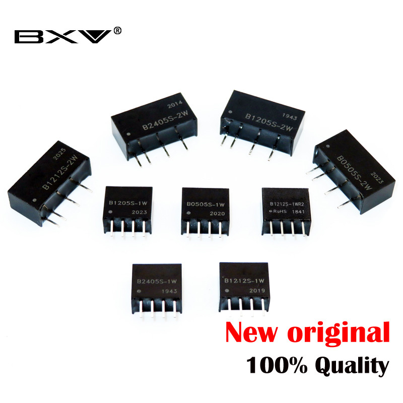1W 2W series power โมดูล converter B0505S-1W B1205S-1W B1212S-1W B12S-1WR2 B2405S-1W B0505S-2W B12S-