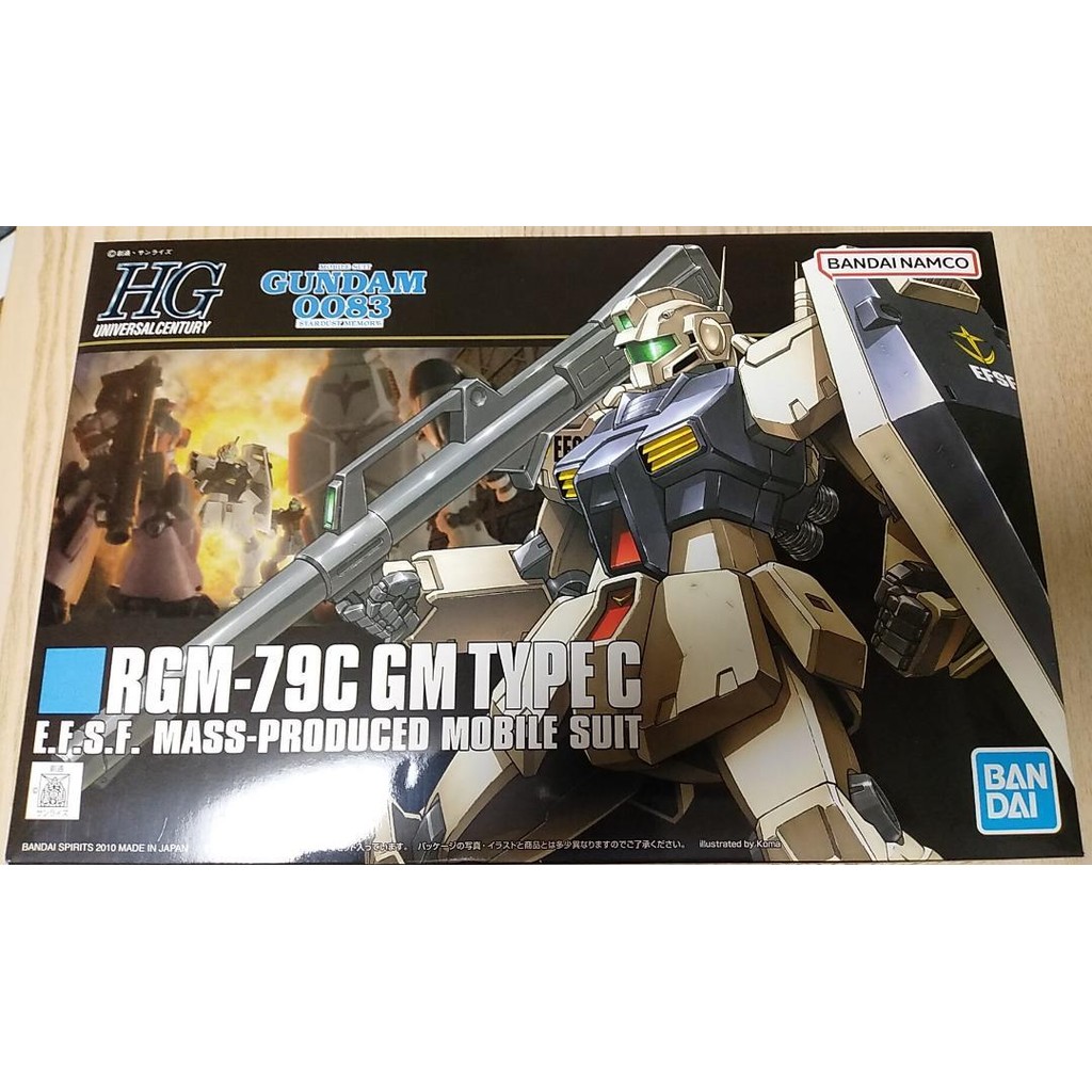 【Direct from Japan】ชุดโมเดลกันดั้ม RGM-79C GM TYPE C 1/144【Japan Exclusive】