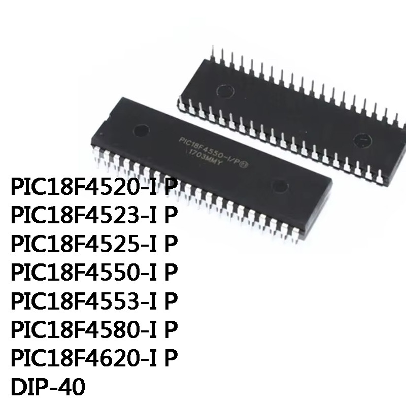 1 ชิ้น PIC18F4550-I P PIC18F4520 PIC18F4523 PIC18F4525 PIC18F4550 PIC18F4553 PIC18F4580 PIC18F4620 -