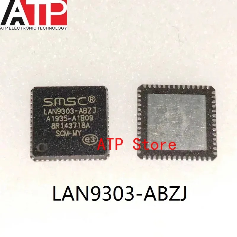 10 ชิ้น/ล็อตใหม่ Original LAN9303 ABZJ LAN9303-ABZJ QFN56 3 พอร์ต Ethernet สวิทช์ IC CHIP