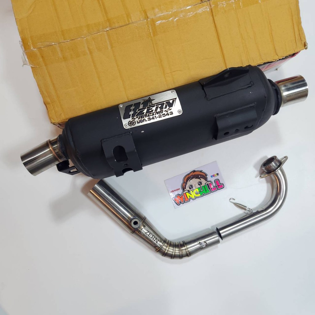 ZERN8.1 ท่อผ่า ผ่าหมก XMAX300 ปี 2023-2025 รุ่นมีรูเซ็นเซอร์ ***มี มอก***