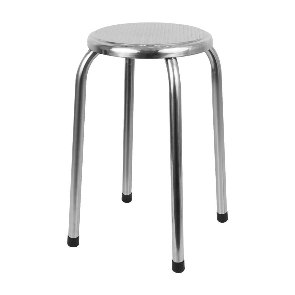 HomePro เก้าอี้อเนกประสงค์  ST-001 สีสเตนเลส แบรนด์ QLINE