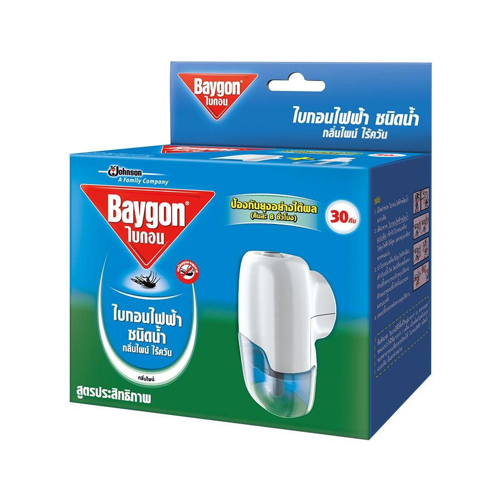 HomePro เครื่องไฟฟ้าไล่ยุง  P30 27ML PINE แบรนด์ BAYGON