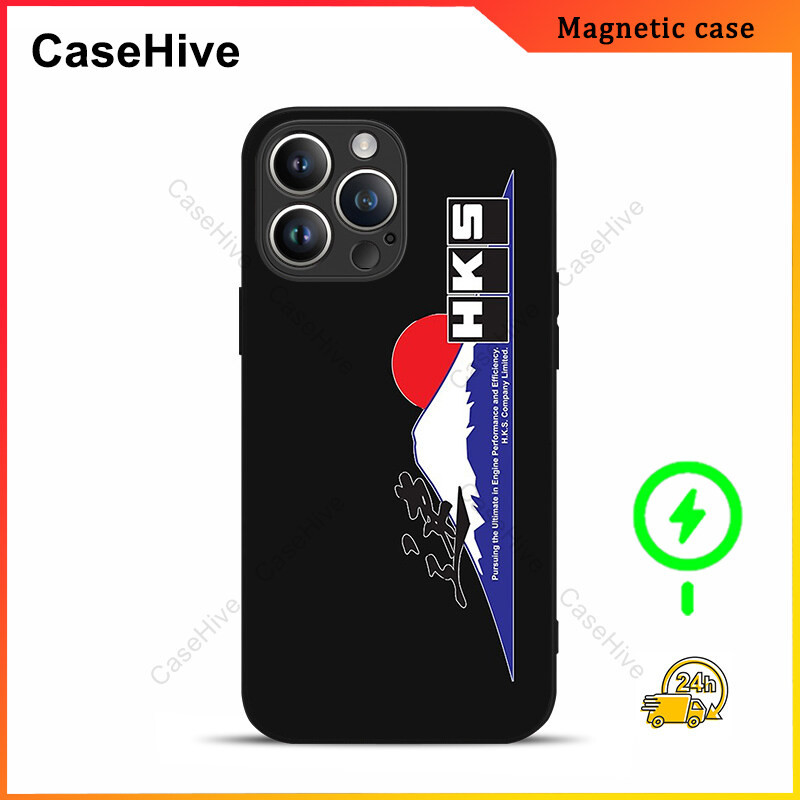 HKS Fujiyama JDM เคสโทรศัพท์สําหรับ iPhone 17 Pro Max / iPhone 16 Pro Max / 15 Pro Max / 13 / Samsun