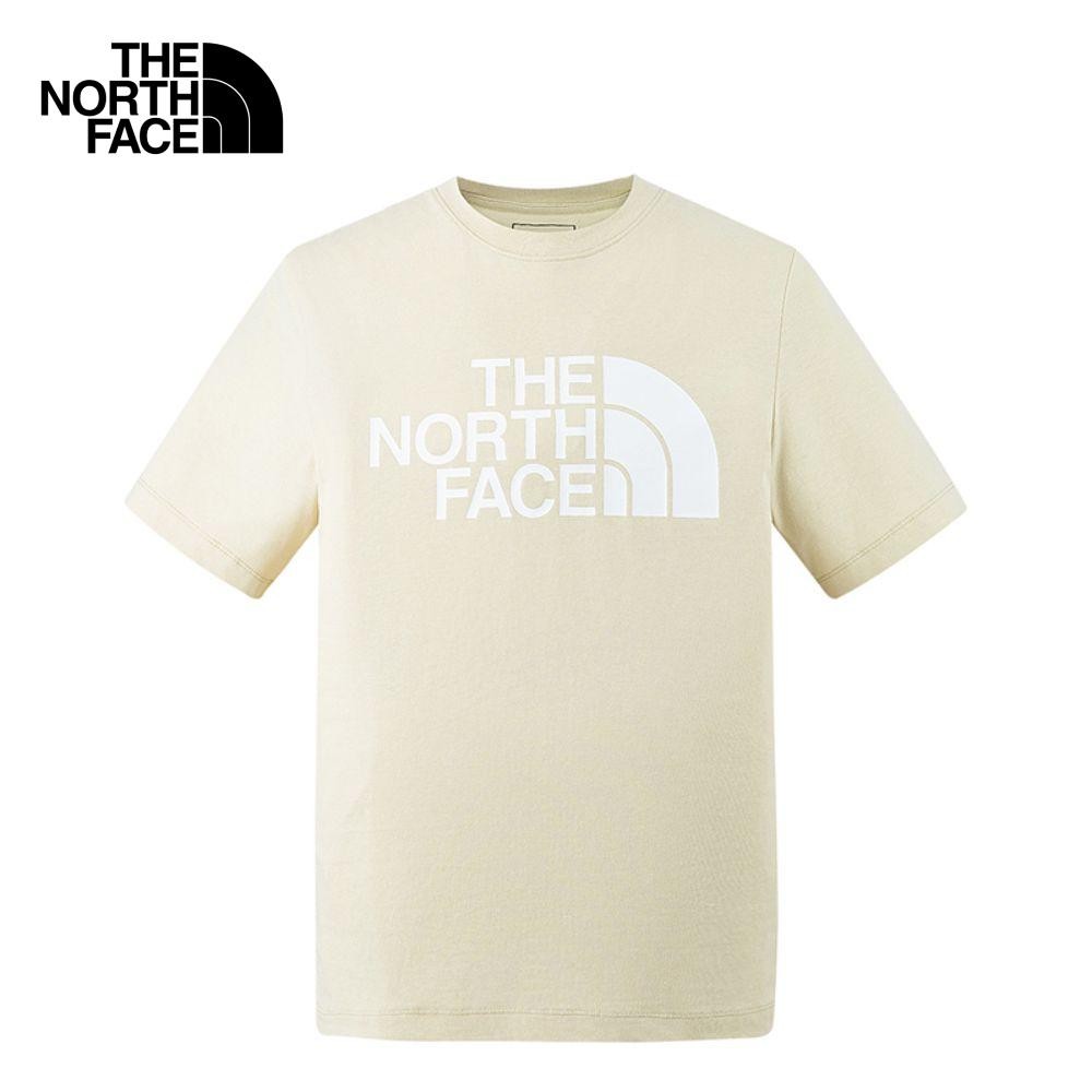 THE NORTH FACE MEN FOUNDATION LOGO S/S TEE(ดูตารางไซส์ASIA/AP) - GRAVEL เสื้อยืดผู้ชาย