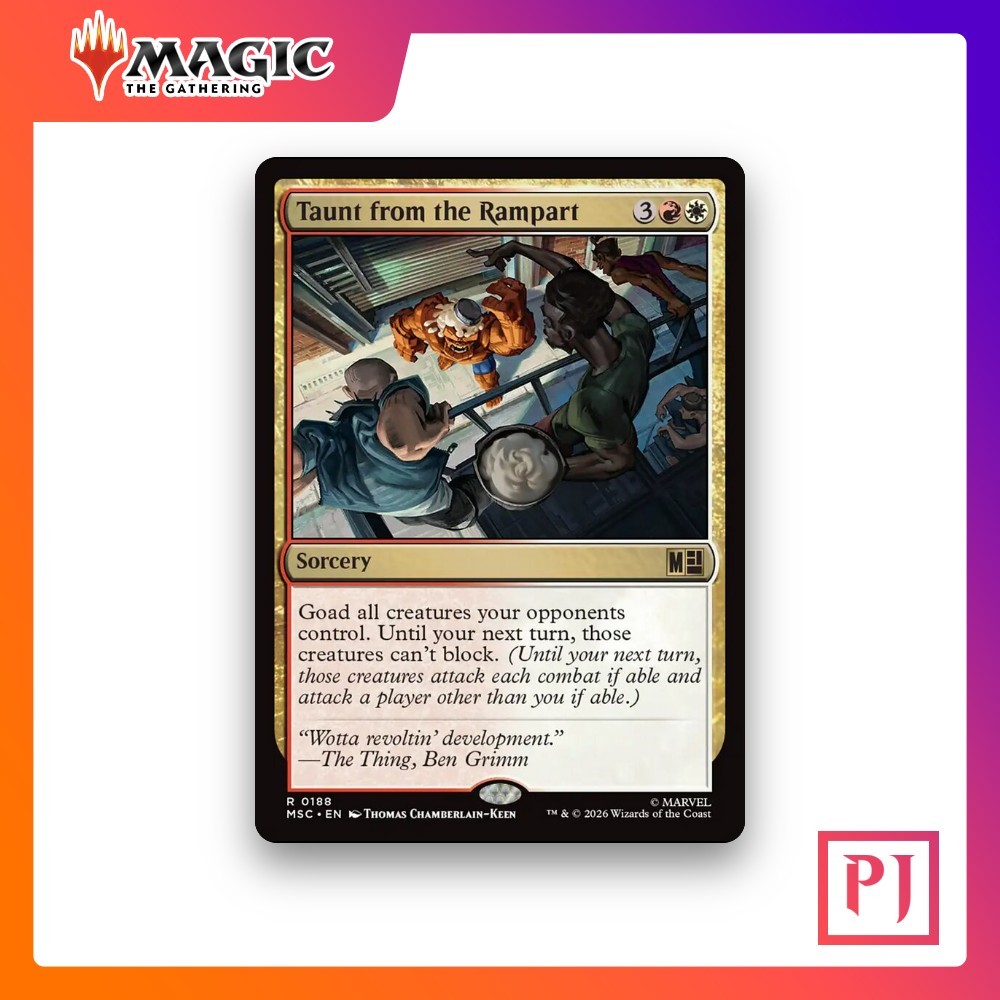 [MTG] Taunt from the Rampart (#188) [MSC] [MULTI] [RARE] | Magic the Gathering
