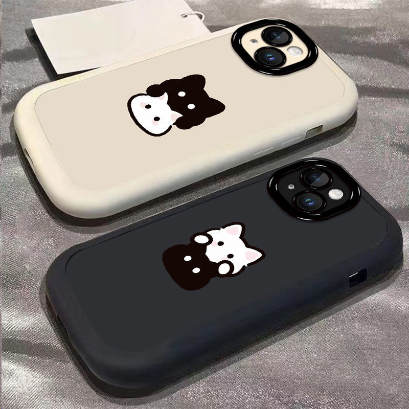 Soft Cat Aesthetic ใหม่แฟนซีกรณี Infinix Smart 9 Hot 50 Pro Plus 50I Hot 9 10 11 Play Gt 20 Pro หมาย