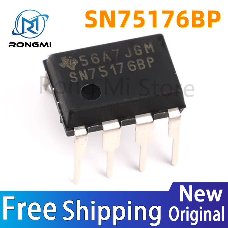 10-100 ชิ้น SN75176BP SN75176 75176 DIP8 IC ในสต็อกขายส่ง