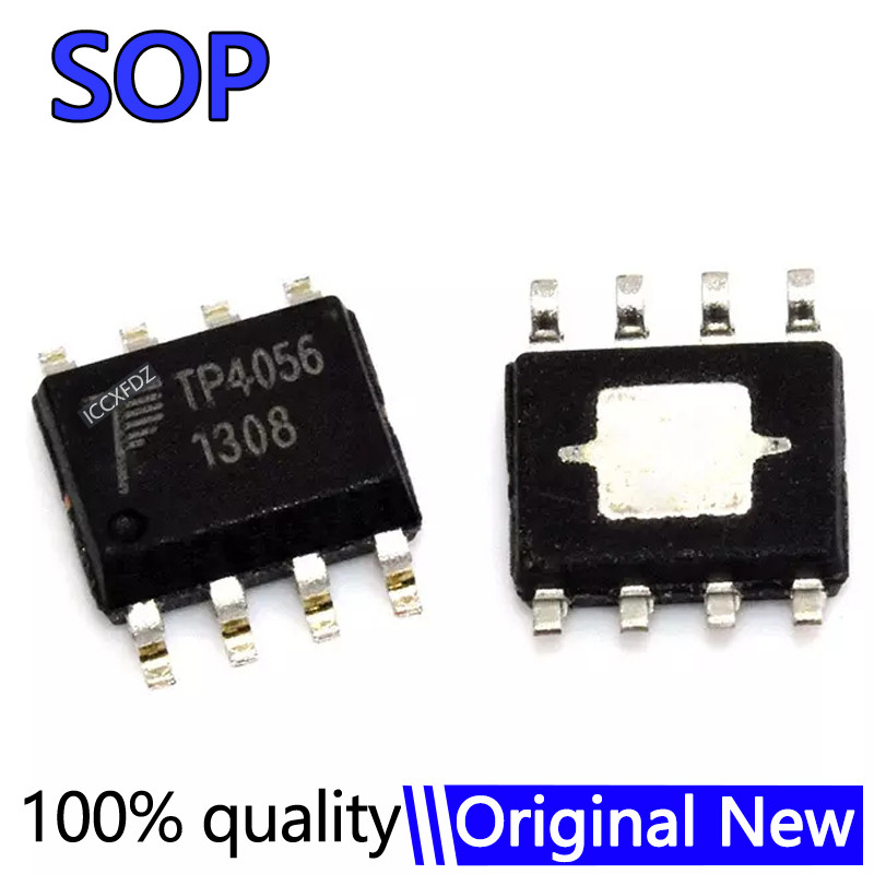 (10-100 ชิ้น) TP4056 4056 SOP-8 4056E TP4056E TC4056 4056A ชิปชาร์จแบตเตอรี่ลิเธียมไอออนเชิงเส้น