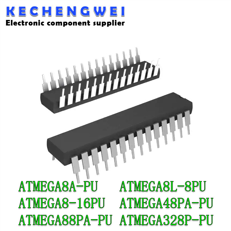 5 ชิ้น/ล็อต ATMEGA8A-PU ATMEGA48PA ATMEGA8L-8PU ATMEGA48PA-PU ATMEGA88PA-PU ATMEGA328P-PU AT328P-PU 