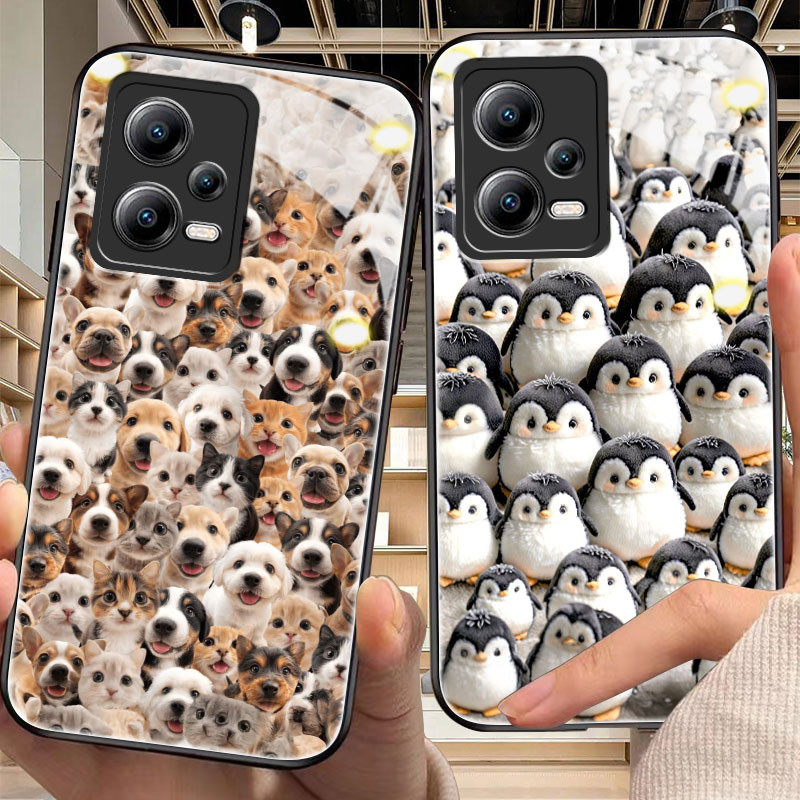 เคสน่ารักสําหรับ xiaomi poco x5,x6,x3/nfc/pro,x4/gt,m3,m4,m5,f3,f4,f5,c40,5/s/x,5/s/x,6/x,t11/,t10,t
