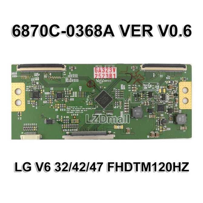 1 PC Logic Board 6870C-0368A VER V0.6 T-CON สําหรับ V6 32/42/47 FHDTM120HZ