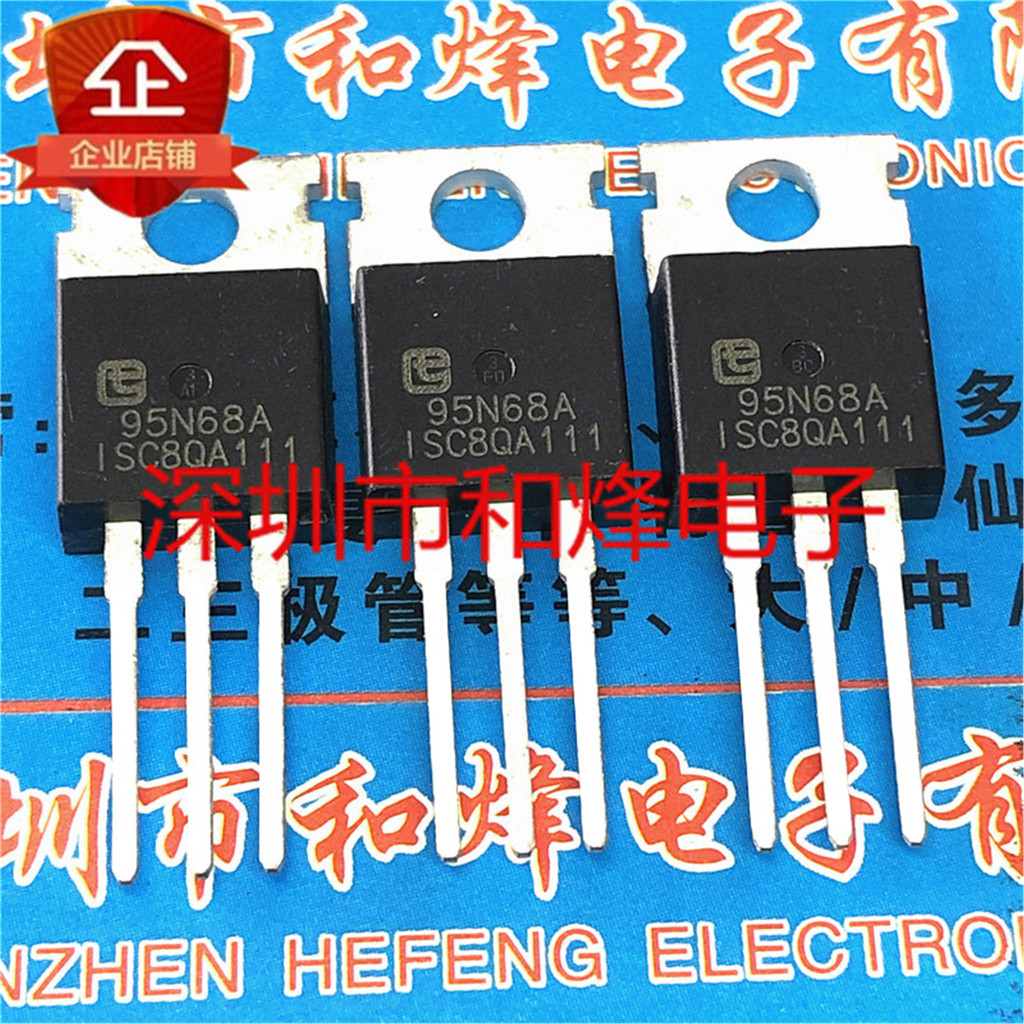 4 ชิ้นเดิม 95N68A TTP95N68A 进口 TO-220 68V 95A MOS-Lasting