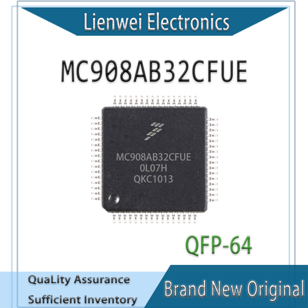 ของแท้ 100% MC908AB32CFUE IC MCU Chipset QFP-64