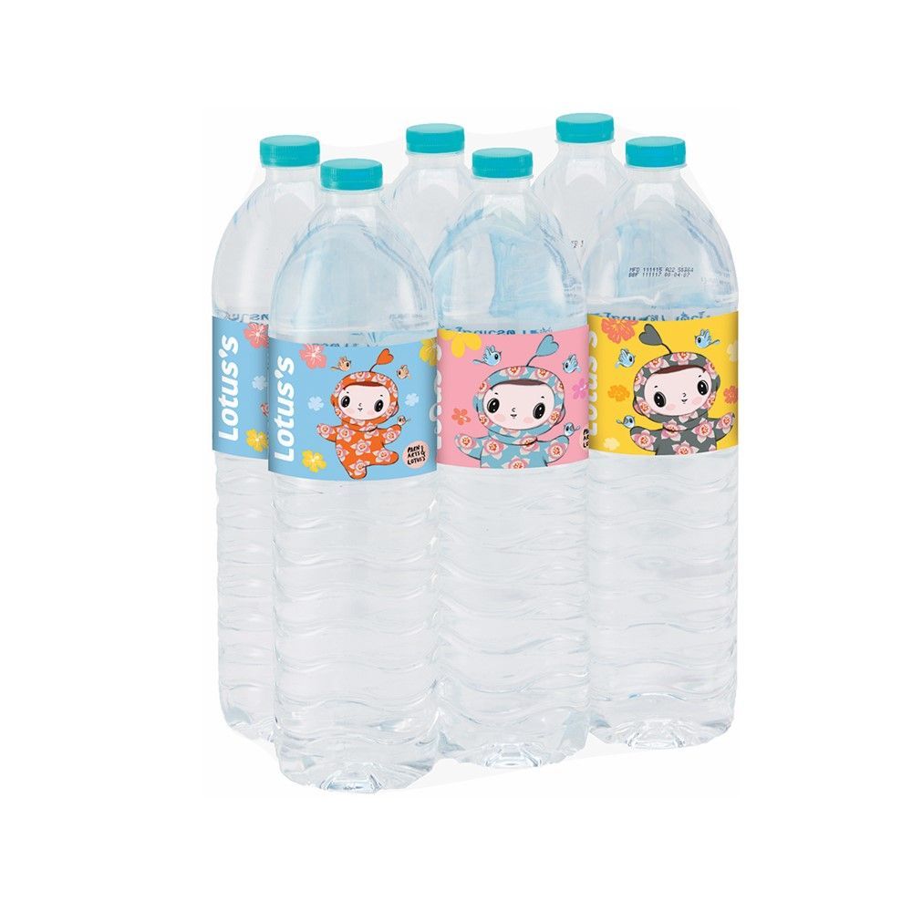 [สินค้าส่งด่วน] โลตัสน้ำดื่ม 1500มล. แพ็ค 6