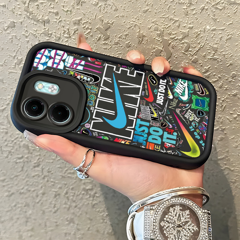 Infinix Smart 9 Smart 9 HD Hot 50 Hot 50i Hot 50 Pro Plus Hot 50 Pro+ Case Softcase Sports ไอคอนรองเ