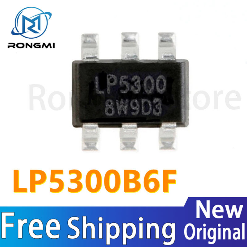 10-100 ชิ้น LP5300B6F LP5300 SOT23-6 ชิปป้องกันแรงดันไฟฟ้าเกิน IC จุดขายส่งจัดส่งฟรี
