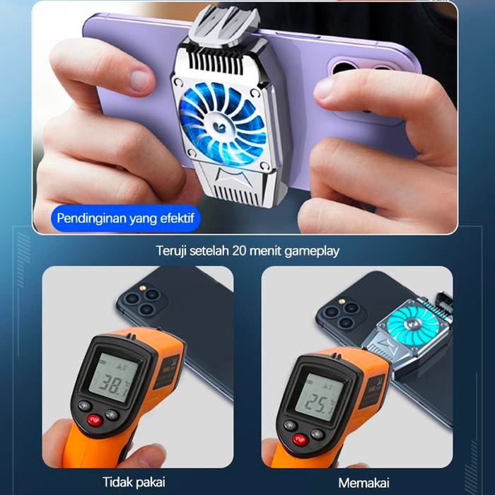 HP Central Eletech - แผ่นรองพัดลมมือถือ H15