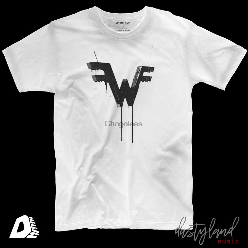 เสื้อยืด Band WEZER DRIP LOGO