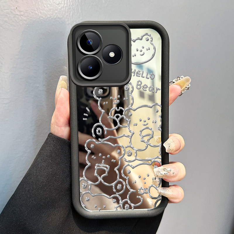เคส Hp Realme C53 C55 C51 Realme Narzo N53 Narzo N55 Note 50 Note 60 Note 60X Case Casing small bear