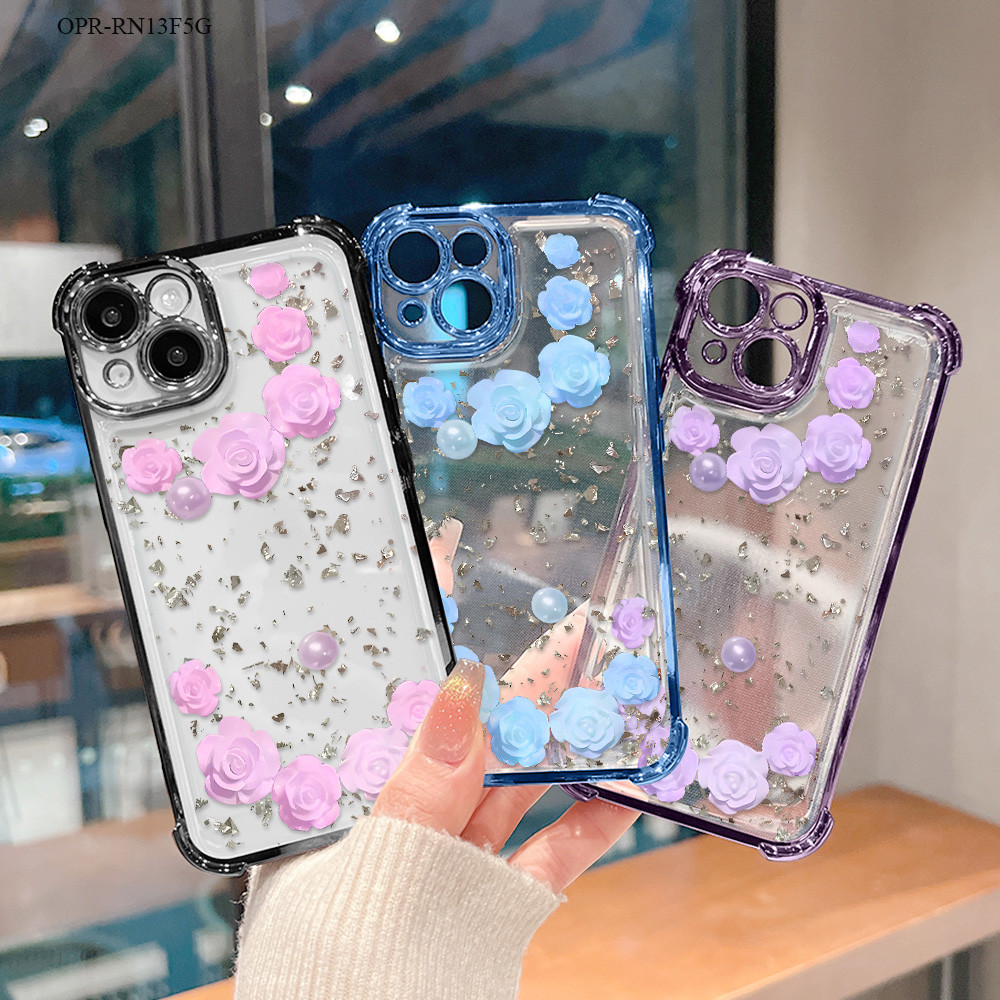 ปลอก Hp Untuk OPPO Reno 13F 5F 4F 5 F11 F7 F9 Pro 4G 5G Cassing Kesing เคสโทรศัพท์ Softcase 084 SJ