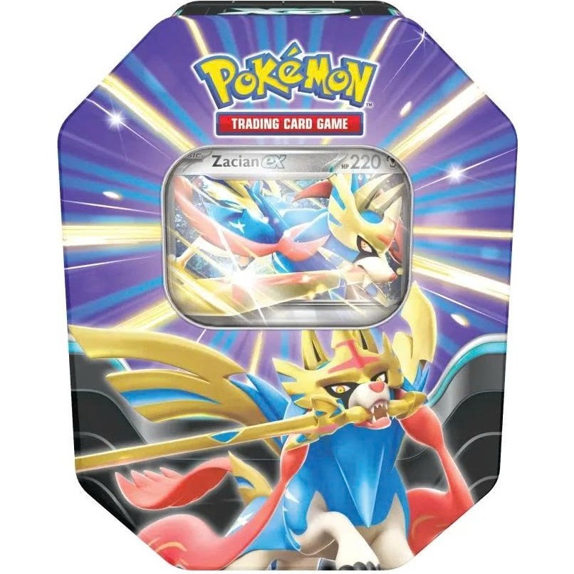 กล่องการ์ด Slashing Legends Tin Zacian ex