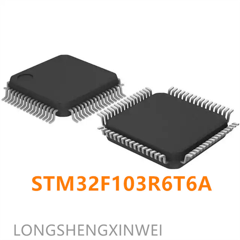 SHDJ-1PCS ใหม่ Original STM32F103R6T6A STM32F103 32F103R6T6A LQFP 64 ARM Core MCU ชิป
