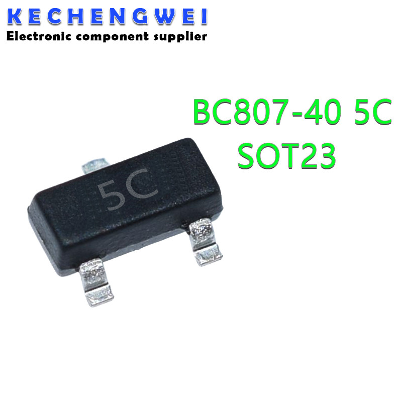 100 ชิ้น BC807-40 SOT23 BC807 SOT 807-40 SOT-23 ทรานซิสเตอร์ SMD ใหม่และต้นฉบับ