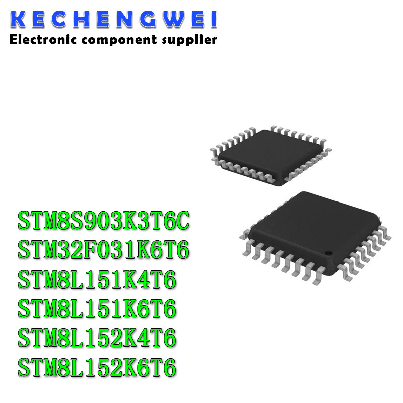 1PCS STM8S903K3T6C STM32F031K6T6 STM8L151K4T6 STM8L151K6T6 STM8L152K4T6T6 IC6T6T6T6T6 In stockเดิมLQ