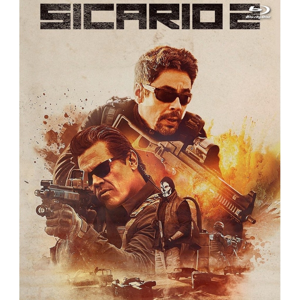 Sicario: Day of Soldado (2018) บลูเรย์ Blu-ray ⭐6.9/10 Benicio del Toro