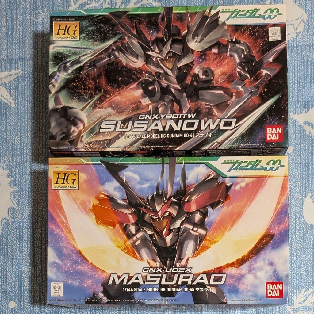 【Direct from Japan】HG Susanoo และ Masurao ชุด 2 ชิ้น 1/144 HG00 Mobile Suit Gundam 00【Japan Exclusiv