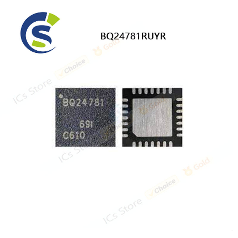 1 ชิ้น 100% ชิปเซ็ตใหม่ BQ24781 QFN-28 BQ24781RUYR