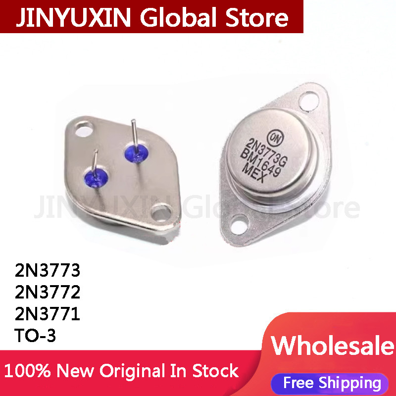 2 ชิ้น 2N3773 2N3772 2N3771 2N3773G 2N3772G 2N3771G TO-3 ในสต็อกขายส่ง