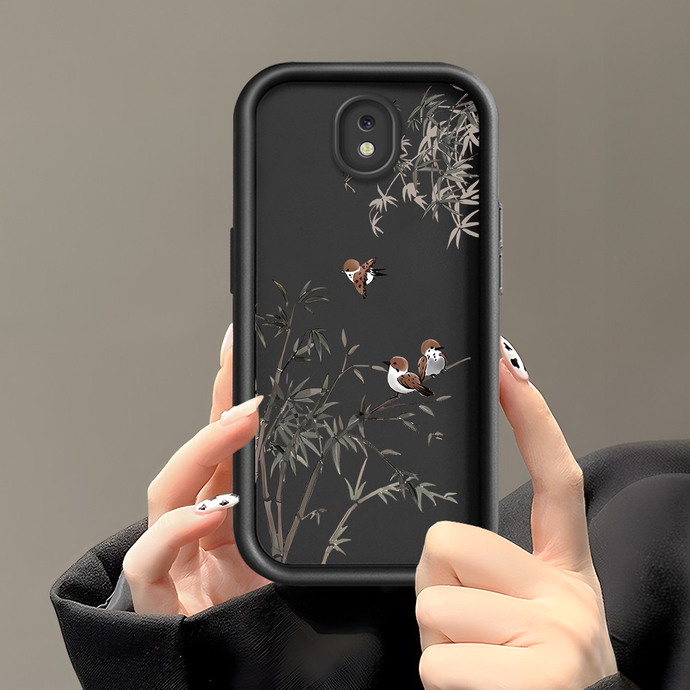 HP เข้ากันได้กับ Samsung Galaxy J7 Pro J730 2017 เคสโทรศัพท์ Softcase C8 2023 ID33