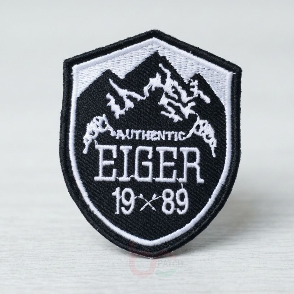 BCP-R1216 EIGER ของแท้ 19X89 การผจญภัย | EMBROIDERED PATCH LOGO PICTURE PATCH/FASHION
