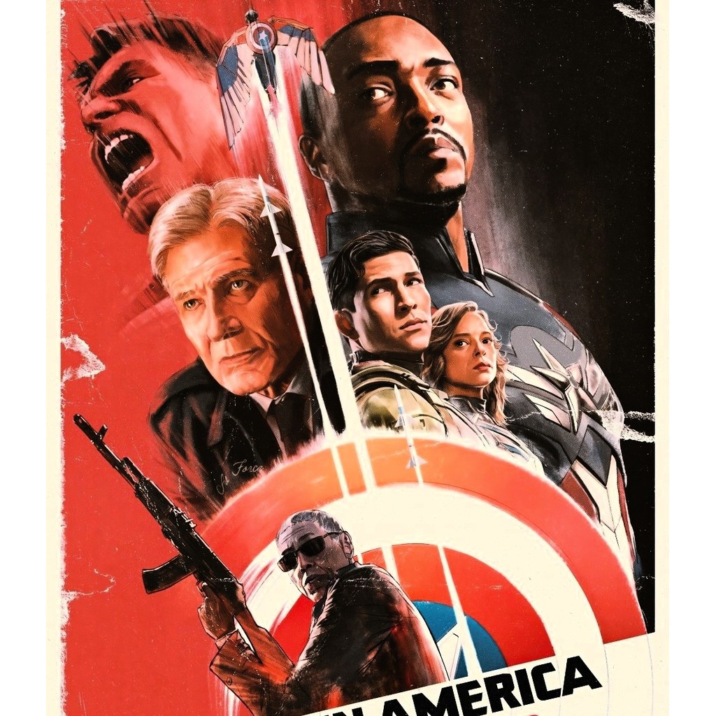 Captain America Brave New World กัปตัน อเมริกา ศึกฮีโร่จักรวาลใหม่ (2025) Bluray ⭐6.0/10 Anthony Mackie