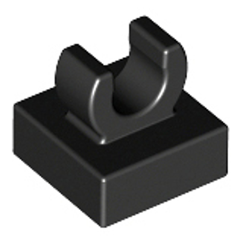 Brick2cube Part - Tile, Modified 1 x 1 with Open O Clip - 15712
