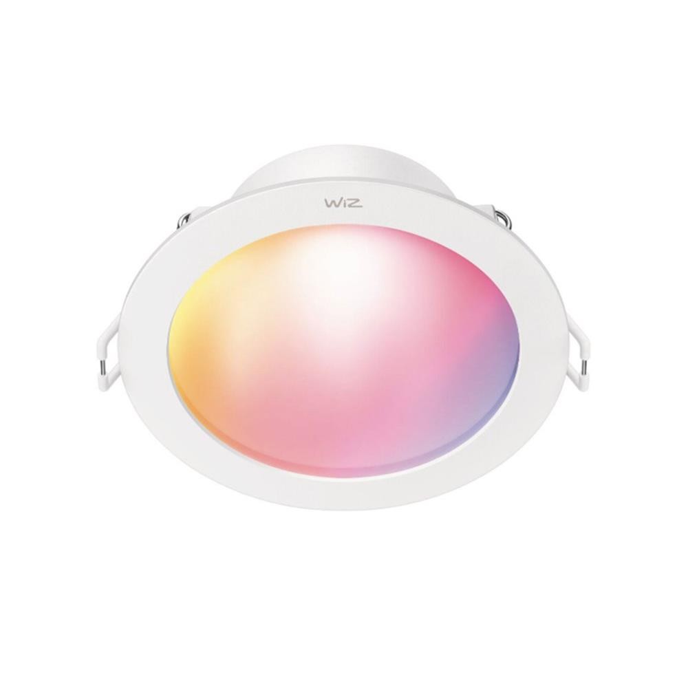 HomePro ดาวน์ไลท์ LED 7 วัตต์ RGB 3.93 นิ้ว สีขาว กลม แบรนด์ WIZ